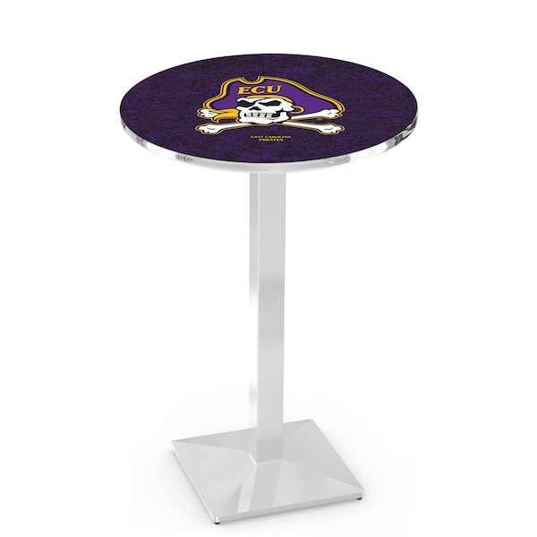 42" Chrome East Carolina Pub Table